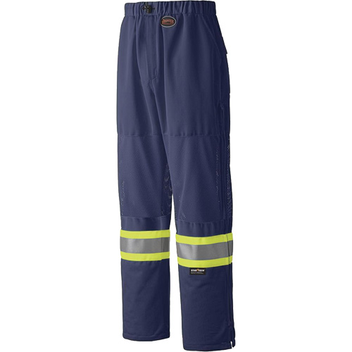 6003P Pantalon de s&eacute;curit&eacute; routi&egrave;re, Polyester, T-petit, Bleu marin Ontario Packaging
