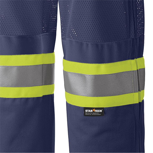 6003P Pantalon de s&eacute;curit&eacute; routi&egrave;re, Polyester, T-petit, Bleu marin Ontario Packaging