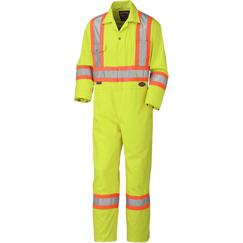 5512 Coveralls, 36, High Visibility Lime-Yellow Ontario Packaging