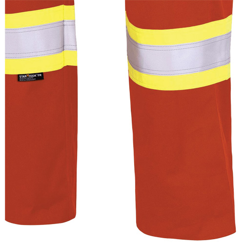 7765 FR-Tech&reg; 88/12 Arc Rated High-Visibility Safety Cargo Pants, 32, x 34, High Visibility Orange, 10 cal/cm² Ontario Packaging
