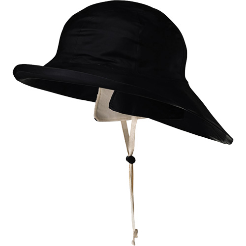 D5050 Chapeau Sou'wester traditionnel noir Dry King, Petit, Noir, Caoutchouc Ontario Packaging