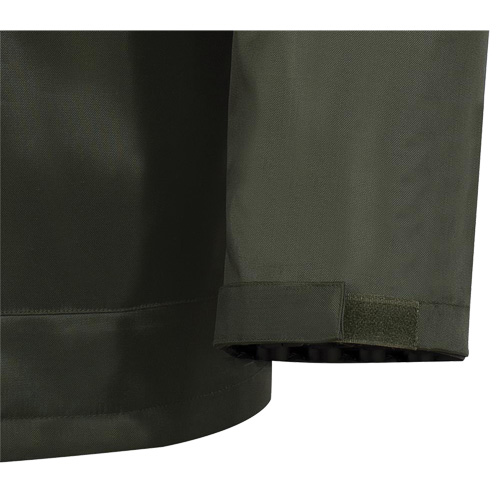 D8120J Manteau &agrave; capuchon ind&eacute;chirable Nailhead pour planteur d'arbres, Polyester/PVC, T-petit, Vert Ontario Packaging