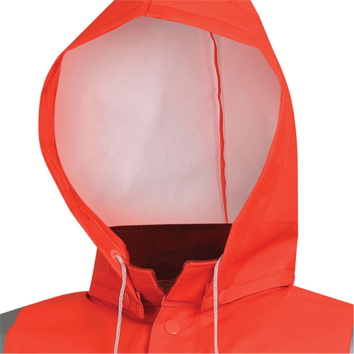 576J Veste de pluie ignifuge haute visibilit&eacute;, Petit, Orange haute visibilit&eacute; Ontario Packaging