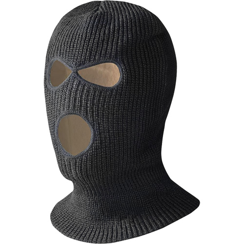 5560A Lined 3-Hole Balaclava, Black Ontario Packaging