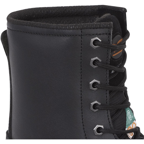1027 Bottes de travail 8" noires, Cuir, Embout Acier, Taille 14 Ontario Packaging