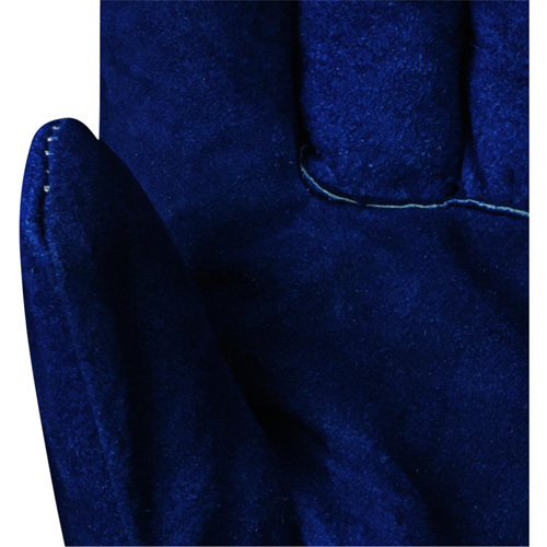 630 Gants d'appareilleur isol&eacute;s bleus, Taille unique, Paume en Cuir de vache refendu, Doublure en Boa Ontario Packaging