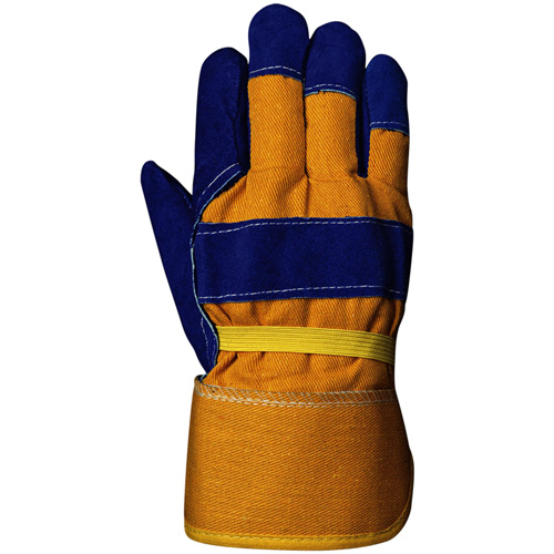 655 Insulated Fitter's Gloves, One Size, Split Cowhide Palm, Boa Inner Lining Ontario Packaging