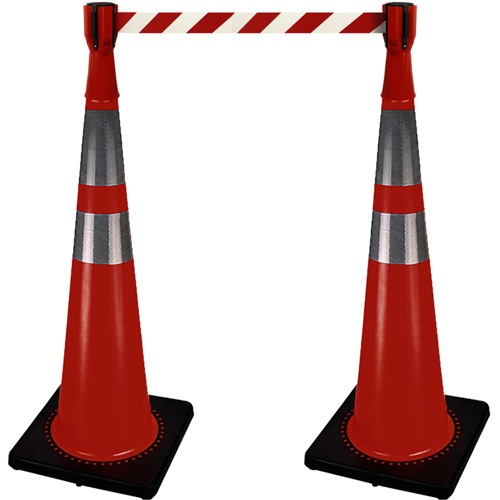 2308 Traffic Cone Topper with 10' Barricade Tape Ontario Packaging