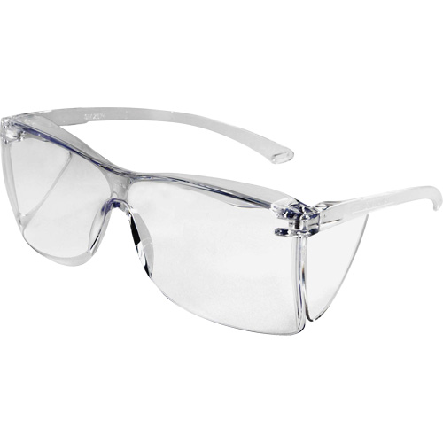 Guest-Gard OTG Safety Glasses, Clear Lens, ANSI Z87+/Meets/Exceeds CSA Z94.3 Ontario Packaging