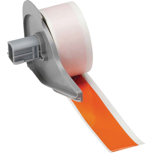 All-Weather Permanent Adhesive Label Tape, Vinyl, Orange, 1" Width Ontario Packaging