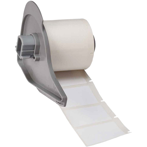 Harsh Environment Multi-Purpose Labels, Polyester, 1.5" L x 1" H, White Ontario Packaging
