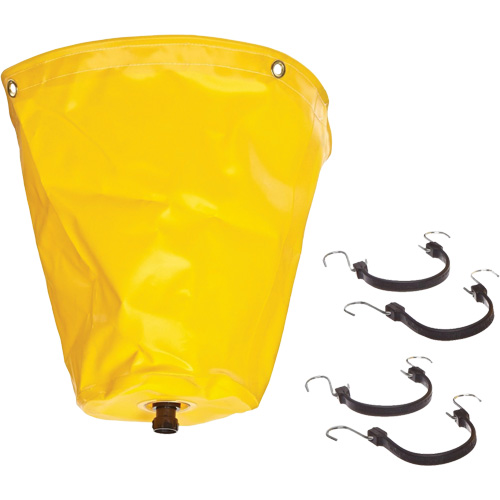 Ultra-Drip Diverter&reg; Pipe Drip Diverter, 1.5" L x 1.5" W, Vinyl Ontario Packaging