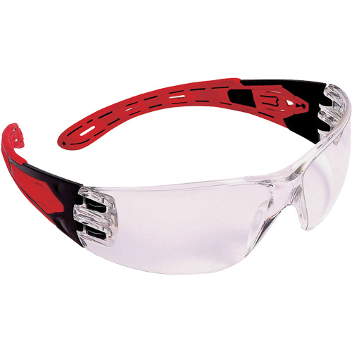 Lunettes de s&eacute;curit&eacute; sans cadre Volcano, Lentille Transparent, Antibu&eacute;e/Anti-&eacute;gratignures/Antistatique, ANSI Z87+/R&eacute;pond ou surpasse la norme CSA Z94.3 Ontario Packaging