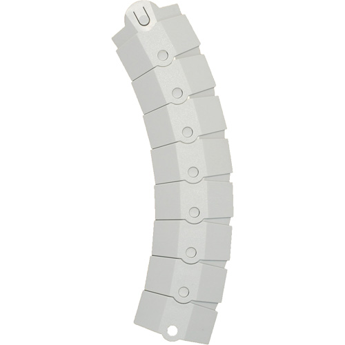 Small Ultra-Sidewinder Cable Protection System&reg; with Endcaps, 39.5" x 3" x 0.8", 2000 lbs. (1 tons) Ontario Packaging