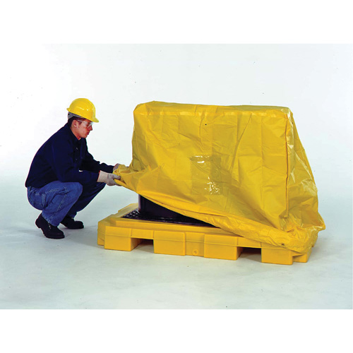 P2 Plus Ultra-Spill Pallet&reg; Pullover Cover Ontario Packaging