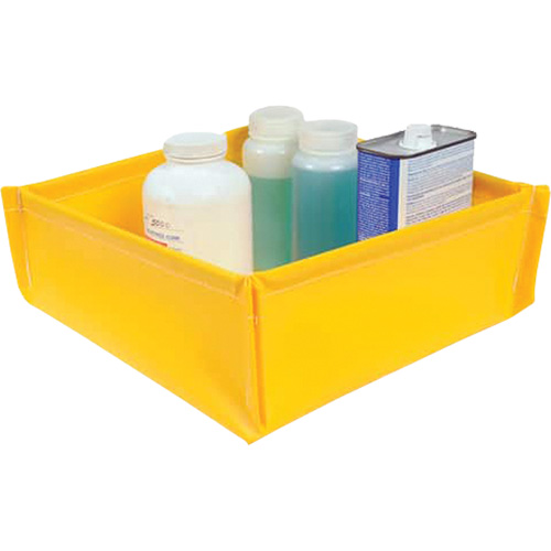 Flexible Ultra-Utility Tray&reg;, 12" L x 12" W x 4.8" H, 1.5 US Gal. Spill Capacity Ontario Packaging