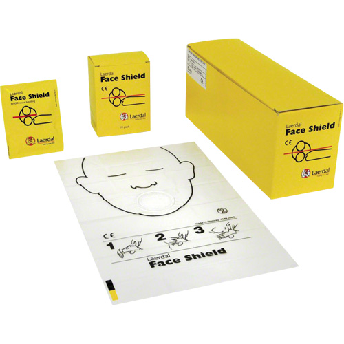 &eacute;cran facial Laerdal, Masque &agrave; usage unique, Classe 1/Classe 2 Ontario Packaging