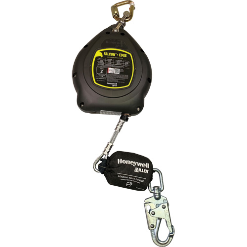 Falcon+ Edge Self-Retracting Lifeline, 20', Galvanized Steel, Swivel Ontario Packaging