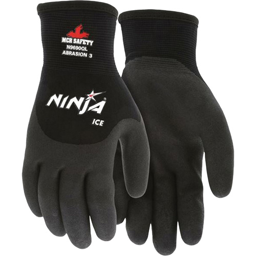 Gants dhiver isol&eacute;s Ninja Ice, Moyen, R&ecirc;vetement HPT, Calibre 15, Enveloppe en Nylon Ontario Packaging