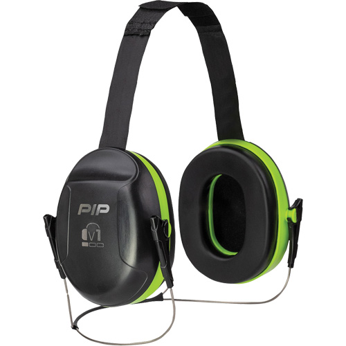Dynamic V1 Passive Ear Muffs, Neckband, 23 NRR dB Ontario Packaging