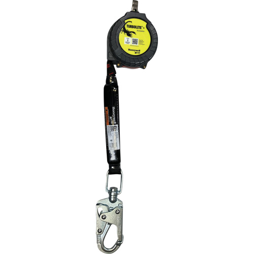 Limiteur de chute personnel Scorpion TurboLite+ Miller, 9', Sangles, Pivotant Ontario Packaging
