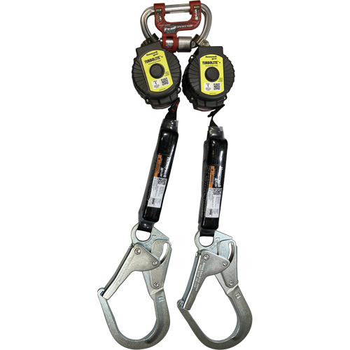 Limiteur de chute personnel TurboLite+ Miller, 6', Sangles, Stationnaire Ontario Packaging