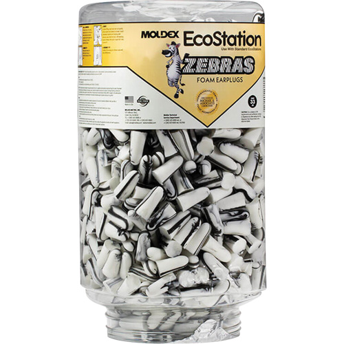 Zebras Disposable Earplugs Refill for EcoStation&reg;  Earplug Dispenser, Bulk - Canister Ontario Packaging