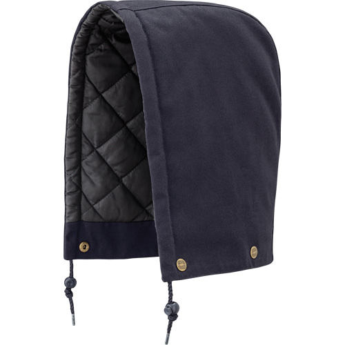 538 Hood for Quilted Safety Parka, Bomber or Coverall, Navy Blue, Cotton Ontario Packaging
