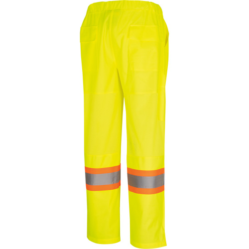 5999PW Pantalon de s&eacute;curit&eacute; routi&egrave;re pour femmes, Polyester, T-petit, Jaune lime haute visibilit&eacute; Ontario Packaging