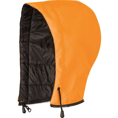 5770H Capuchon pour manteau de s&eacute;curit&eacute; haute visibilit&eacute; r&eacute;versible, Orange haute visibilit&eacute;, Nylon/Polyester Ontario Packaging