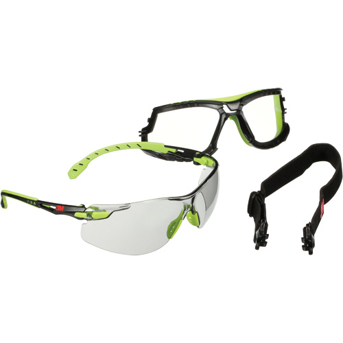 Solus 1000 Series Safety Glasses, Grey Lens, Anti-Fog/Anti-Scratch, ANSI Z87+/Meets/Exceeds CSA Z94.3 Ontario Packaging