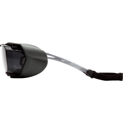 Lunettes &agrave; coques de s&eacute;curit&eacute; Cappture Plus, Lentille Gris, Antibu&eacute;e, Ventilation Ferm&eacute; Ontario Packaging