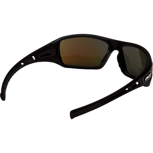 Velar Safety Glasses, Blue Mirror Lens, ANSI Z87+/Meets/Exceeds CSA Z94.3 Ontario Packaging