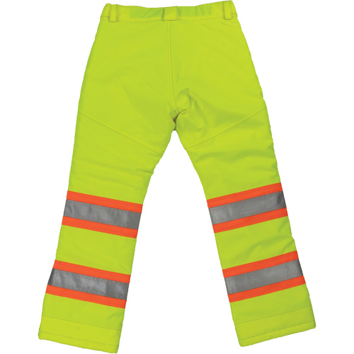 Pantalon de s&eacute;curit&eacute; isolant et extensible pour femmes, Polyester, Petit, Jaune lime haute visibilit&eacute; Ontario Packaging