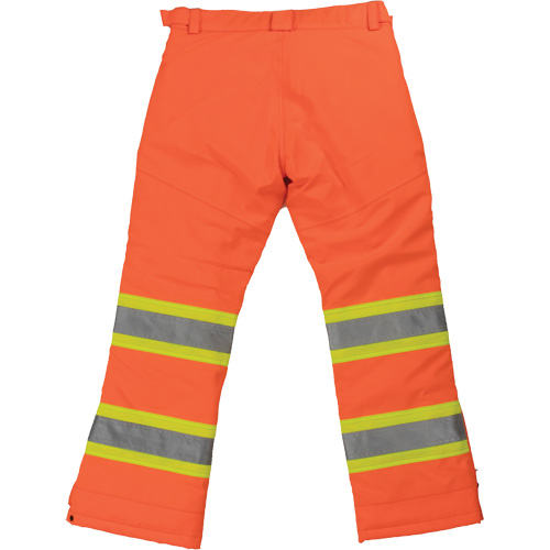 Pantalon de s&eacute;curit&eacute; isolant et extensible pour femmes, Polyester, Grand, Orange haute visibilit&eacute; Ontario Packaging
