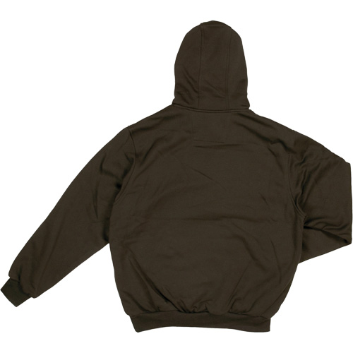Water Repellent Fleece Pullover Hoodie, Men's, Small, Black Ontario Packaging
