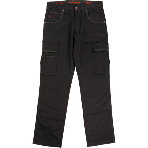 Pantalon de travail WP100, Coton/Spandex, Noir, Taille 4, Entrejambe 30 Ontario Packaging