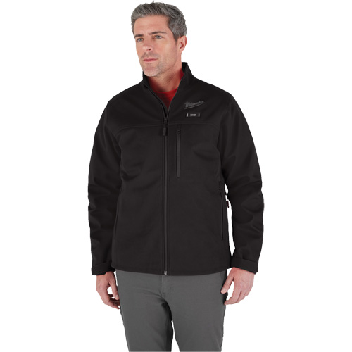 Manteau chauffante M12 ToughShell (manteau seulement), Hommes, Grand, Noir Ontario Packaging