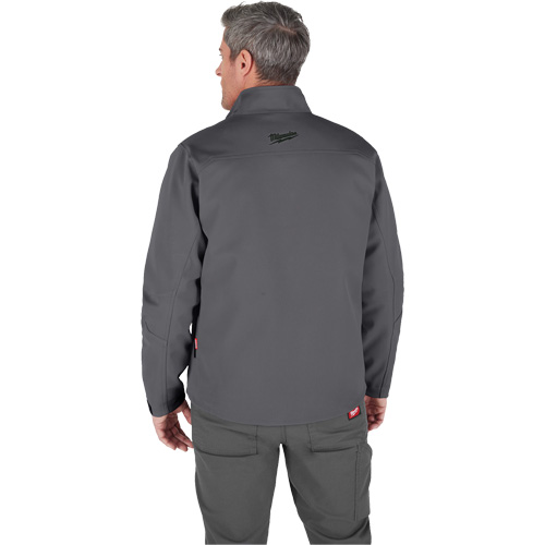 Manteau chauffante M12 ToughShell (manteau seulement), Hommes, T-Grand, Gris Ontario Packaging