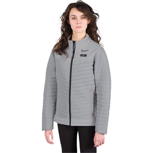 Manteau chauffant M12 Axis avec pile, Femmes, 2T-Grand, Gris Ontario Packaging