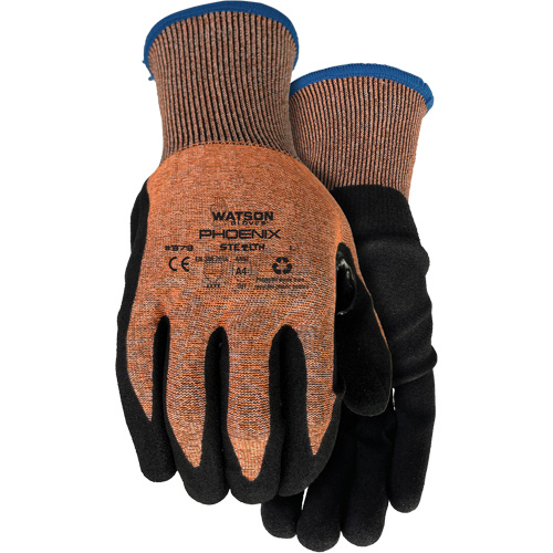 Gants r&eacute;sistants &agrave; la coupe Stealth Phoenix, Taille T-petit, Calibre 18, Rev&ecirc;tement Nitrile, Enveloppe en PEHP/Polyester, ASTM ANSI niveau A4 Ontario Packaging