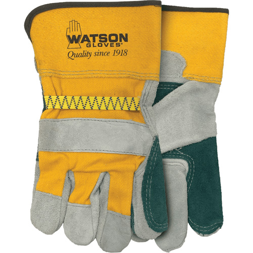 Gants d'ajusteur Mad Dog, Taille unique, Paume en Cuir de vache refendu Ontario Packaging