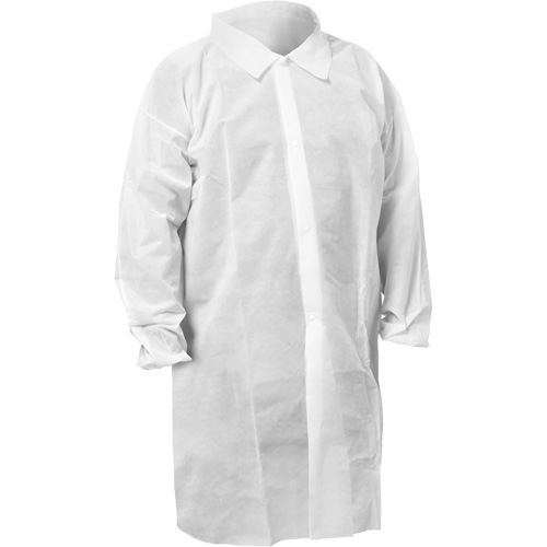 Sarrau de laboratoire KleenGuard KGA10, Moyen, Blanc Ontario Packaging