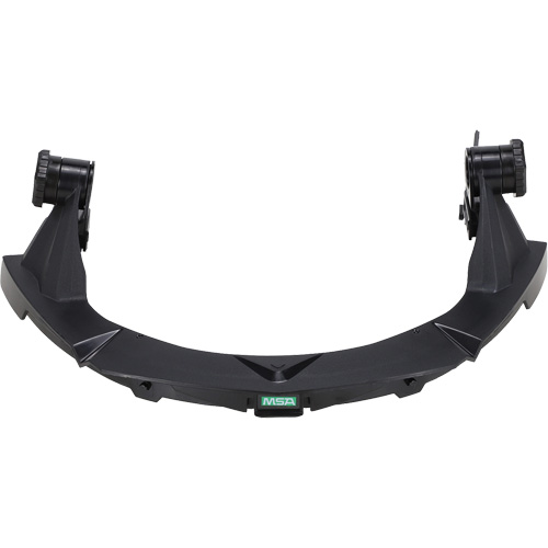 Support PBT V-Gard pour casques MSA &agrave; fente et bordure compl&egrave;te sans contr&ocirc;le des d&eacute;bris Ontario Packaging