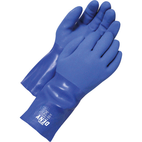 Textured Gloves, Size 12, 12" L, PVC, Cotton Inner Lining Ontario Packaging