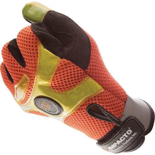 Gants antivibration haute visibilit&eacute; Air Glove, Taille Moyen/8 Ontario Packaging