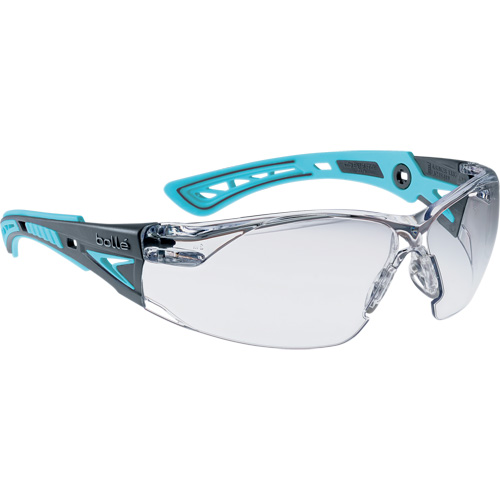 Rush+ Safety Glasses, Clear Lens, Anti-Fog/Anti-Scratch Ontario Packaging