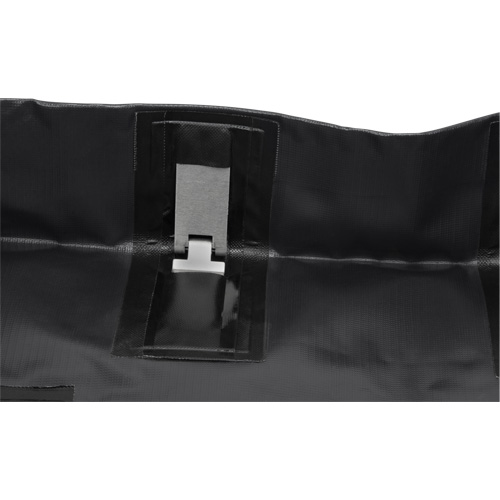 Collapsible Berm, 2244 US gal. Capacity, 12' W x 50' L x 6" H, Snap-Up Bracket Ontario Packaging