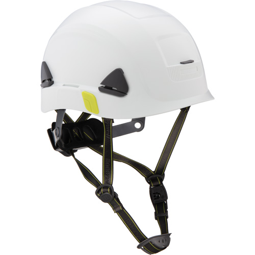 Fibre Metal Climbing Style Safety Helmet, Meets CSA Type 2, Ratchet Suspension, Non-Vented Ontario Packaging