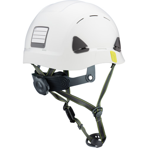Fibre Metal Climbing Style Safety Helmet, Meets CSA Type 2, Ratchet Suspension, Vented Ontario Packaging